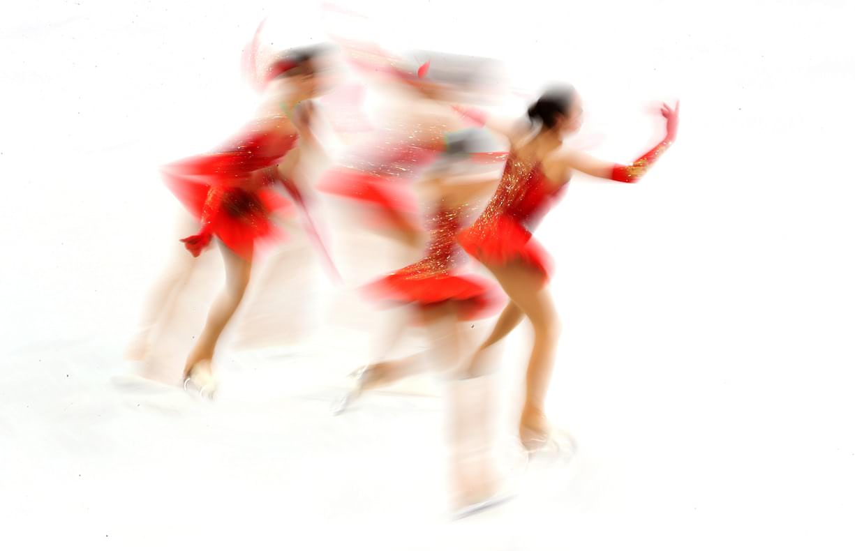 영국 가디언지 선정 - 평창 동계 올림픽 셋째 날 사진들