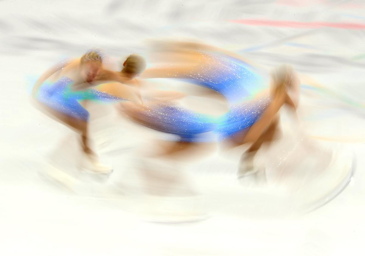 영국 가디언지 선정 - 평창 동계 올림픽 열넷째 날 사진들