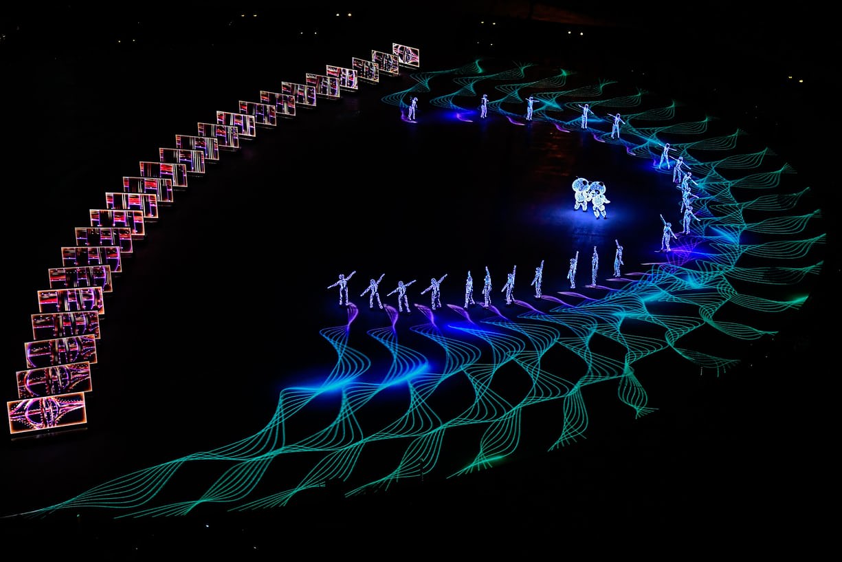 영국 가디언지 선정 - 평창 동계 올림픽 폐회식 사진들