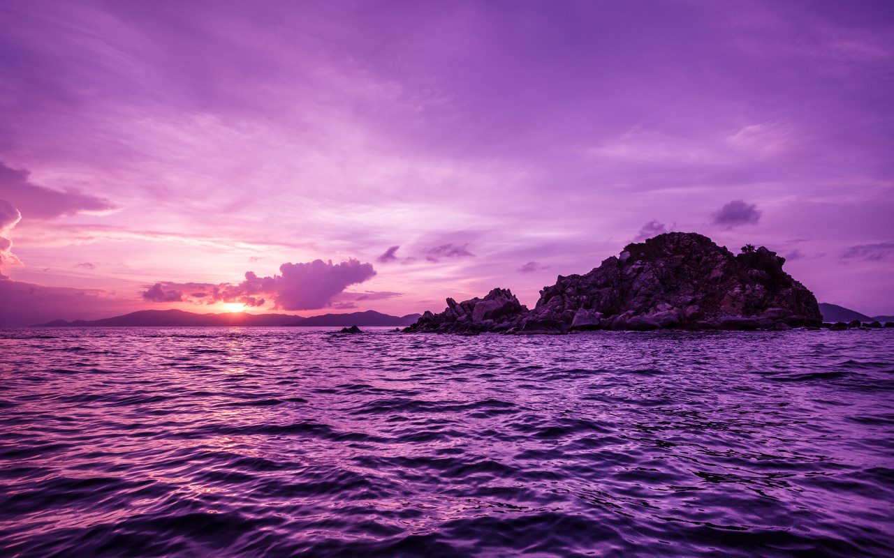 British Virgin Islands Sunset