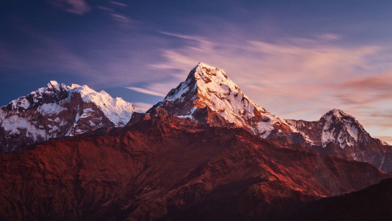 Annapurna Massif Mountains