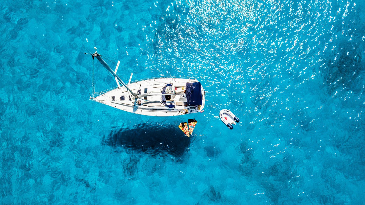 Blue Sea Boat