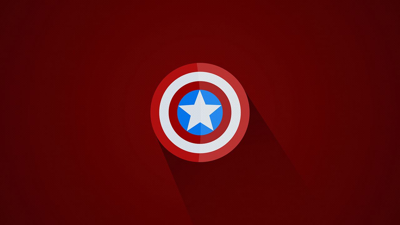 Captain America Shield Minimal