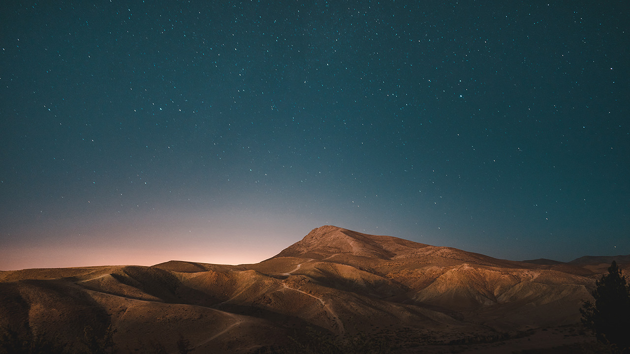 Stars Desert Mountain
