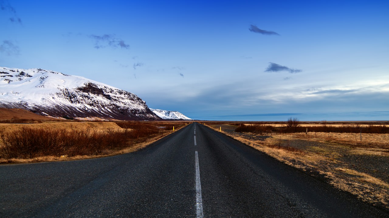 Road To Iceland Scenery