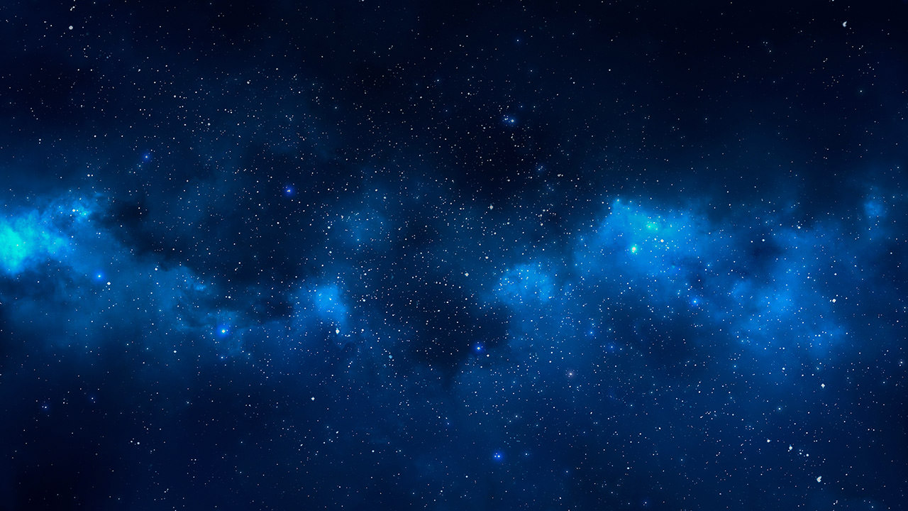 Blue nebula