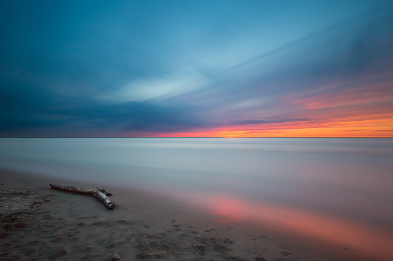 Sunset Horizon Beach