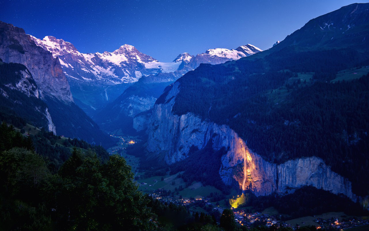 Deep Valley Switzerland