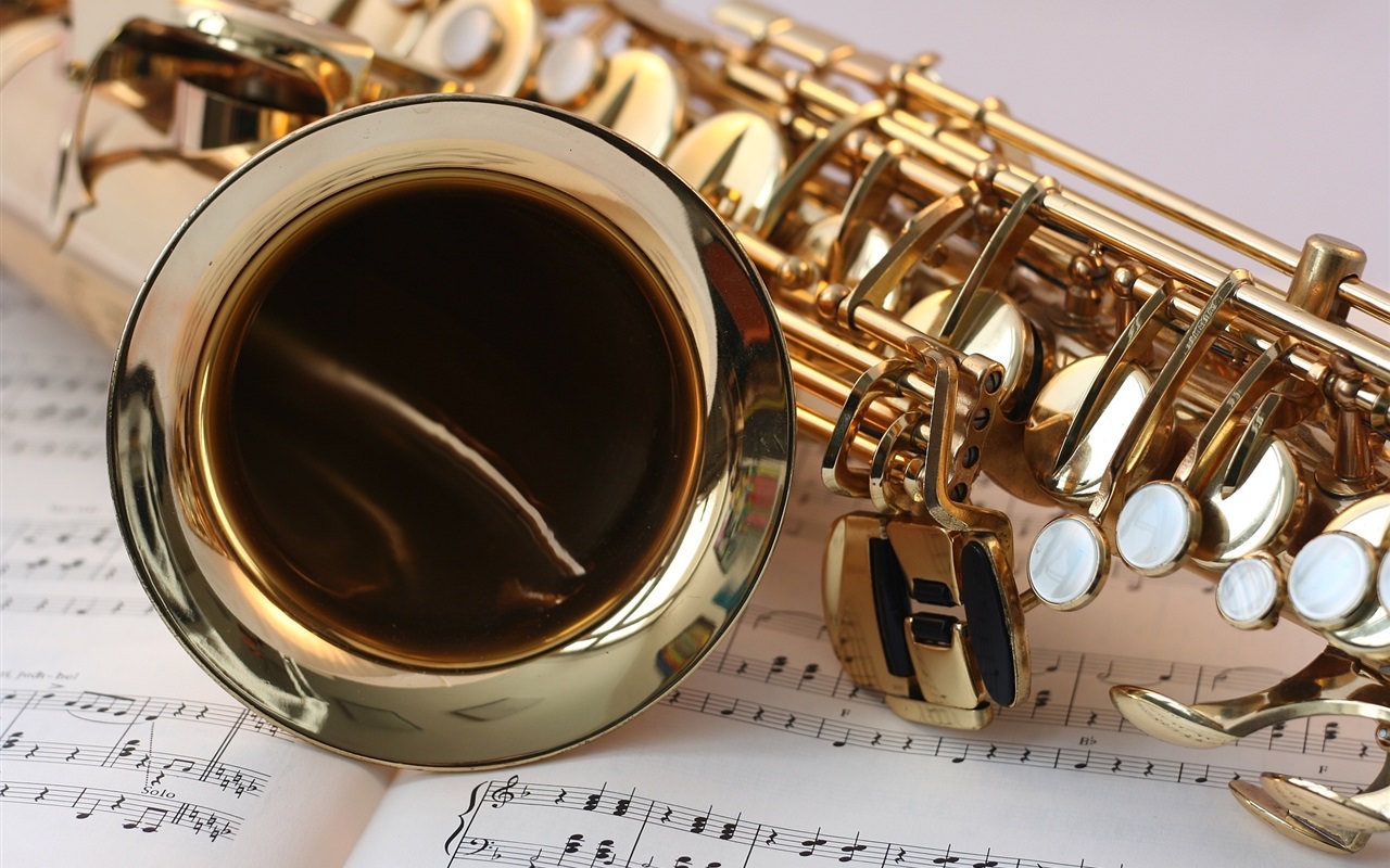 Saxophone Close-up