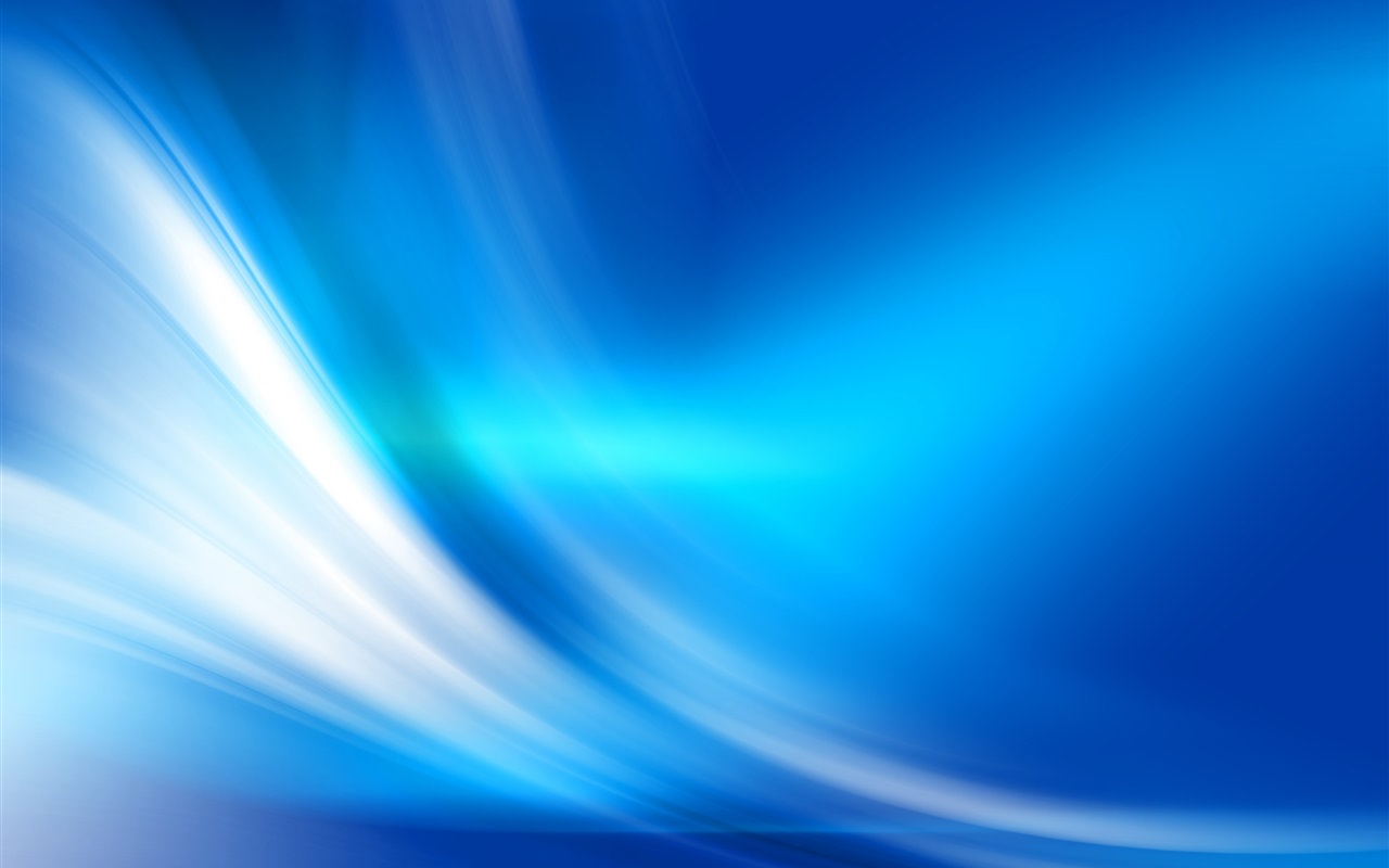 Blue Curves Abstract Background