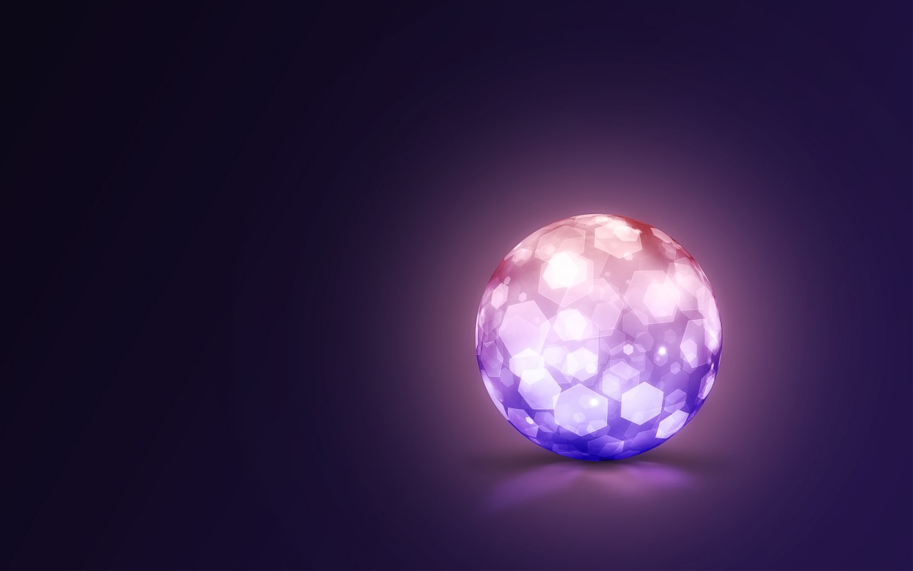 Crystal Lightning Ball
