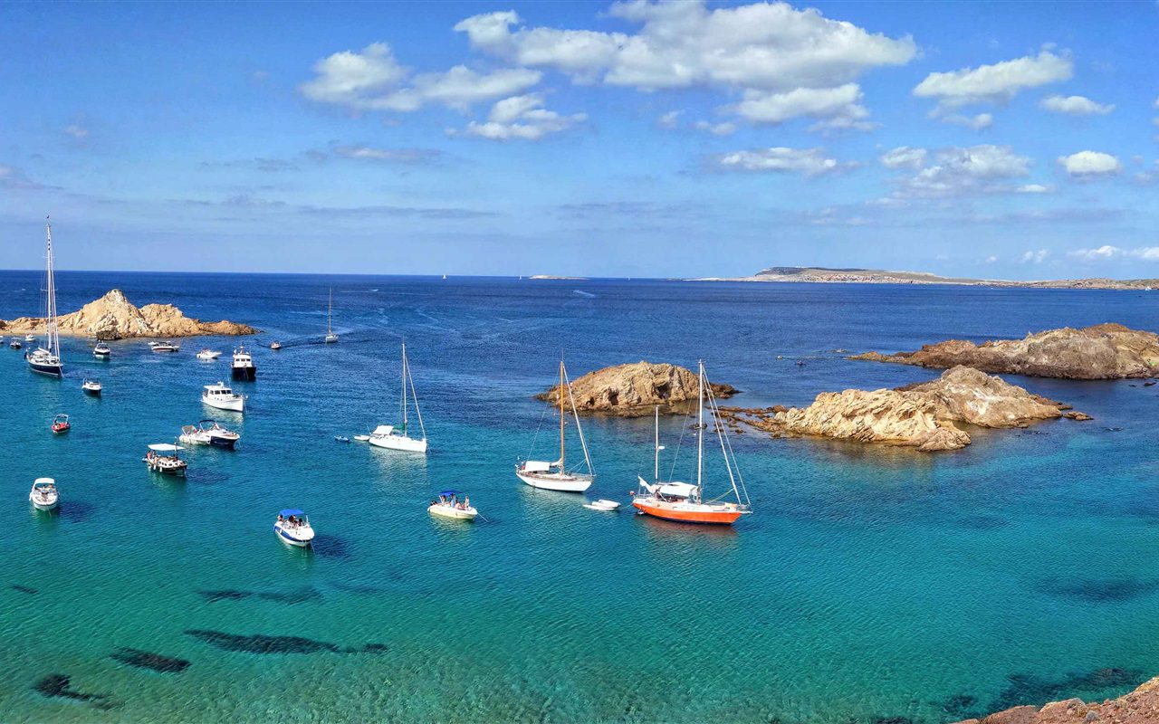 Minorque Island in Spain