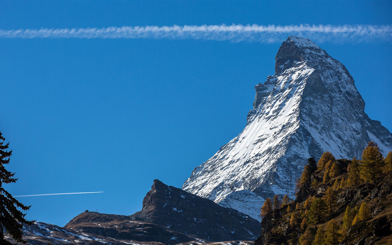 Matterhorn Mountain in Switzerland