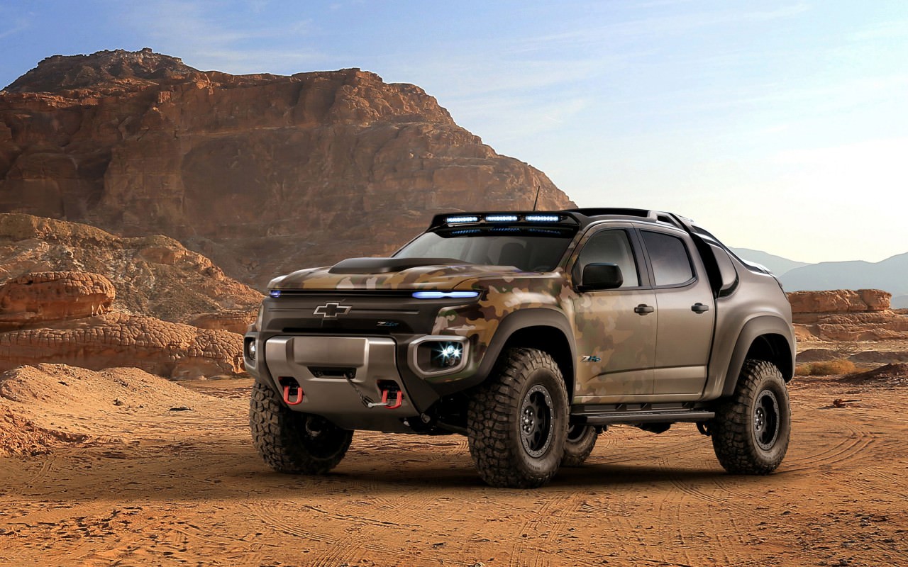 2016 Chevrolet Colorado Zh2 Fuel cell Army truck