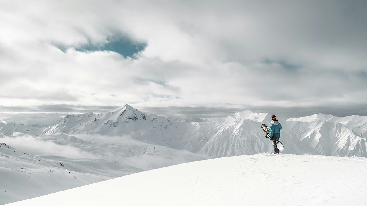 Alps Snowboarder