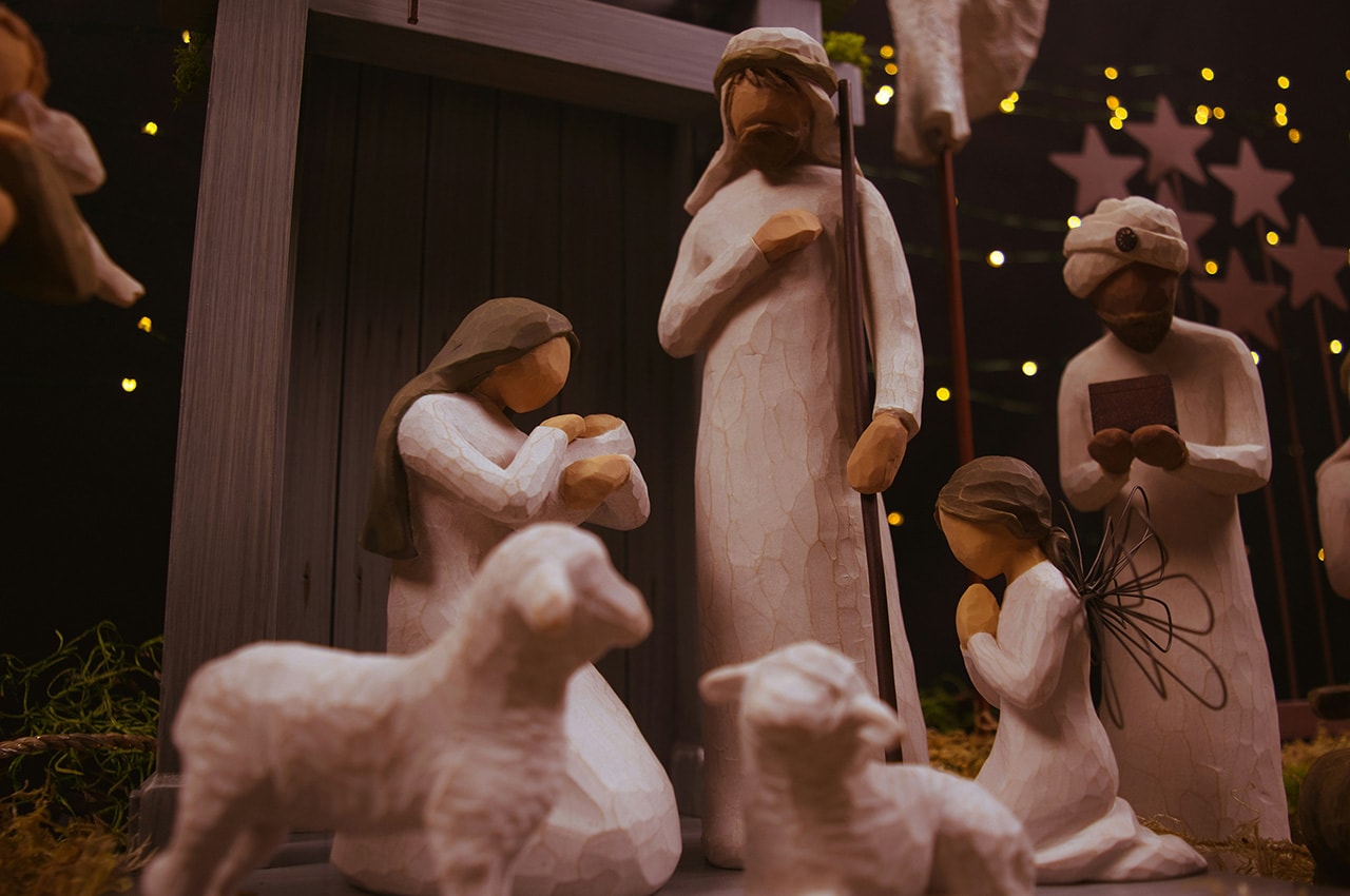 Nativity Wooden dolls