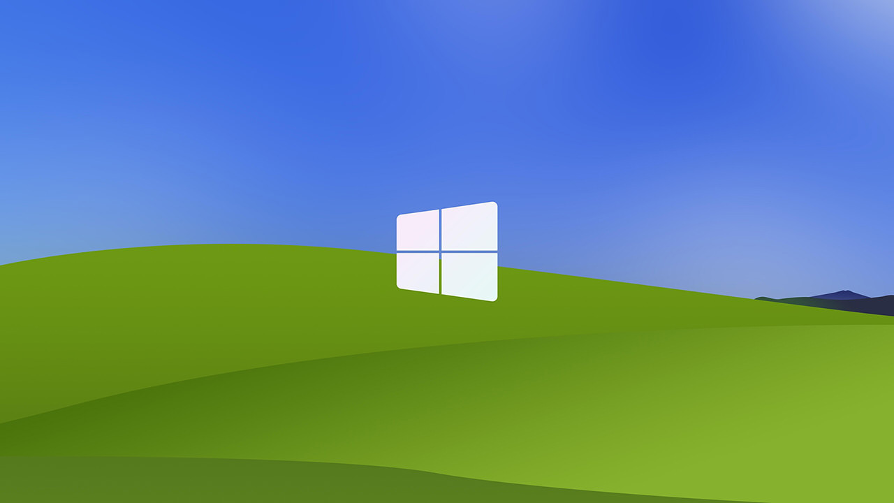 Windows XP Bliss Minimal