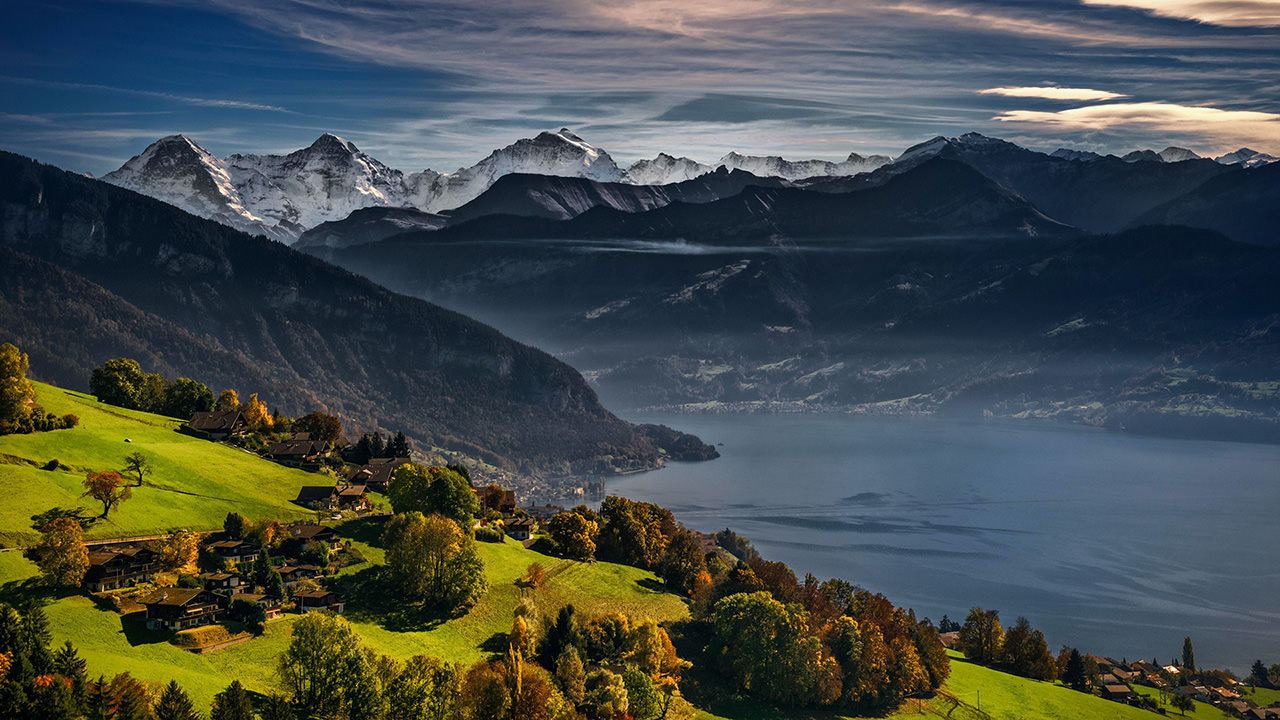 Swiss Alps Landscape