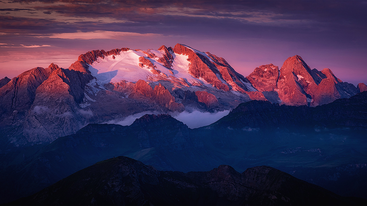 Sunrise Dolomites