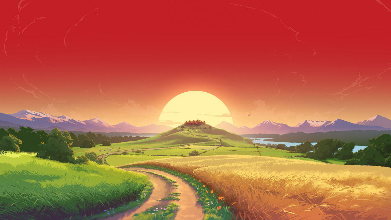Dragon Quest Landscape