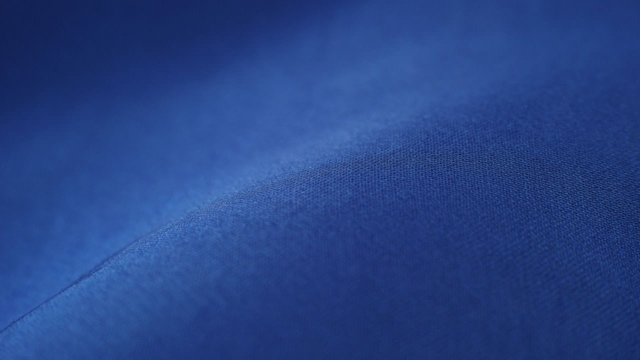 Blue Fabric Macro