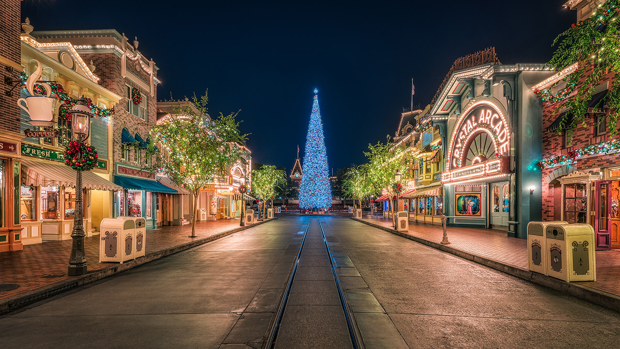 Disneyland at Christmas Time ‹ 배경 화면 ‹ 야돌이닷컴