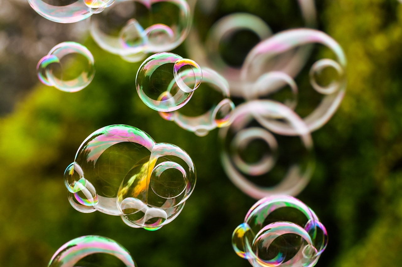 Soap bubbles