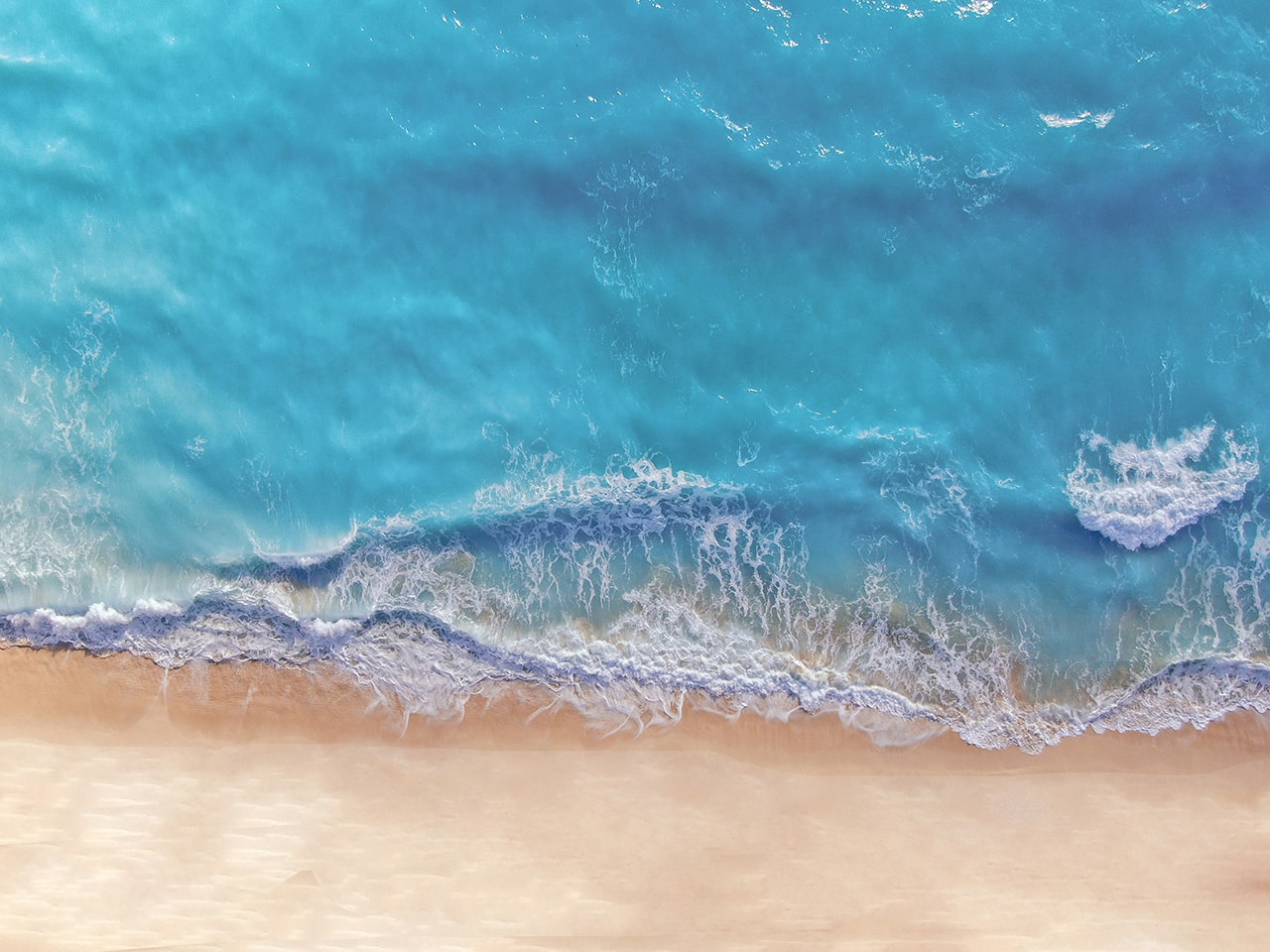 Beach Aerial View