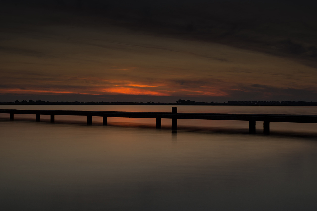 Sunset Lake Pier