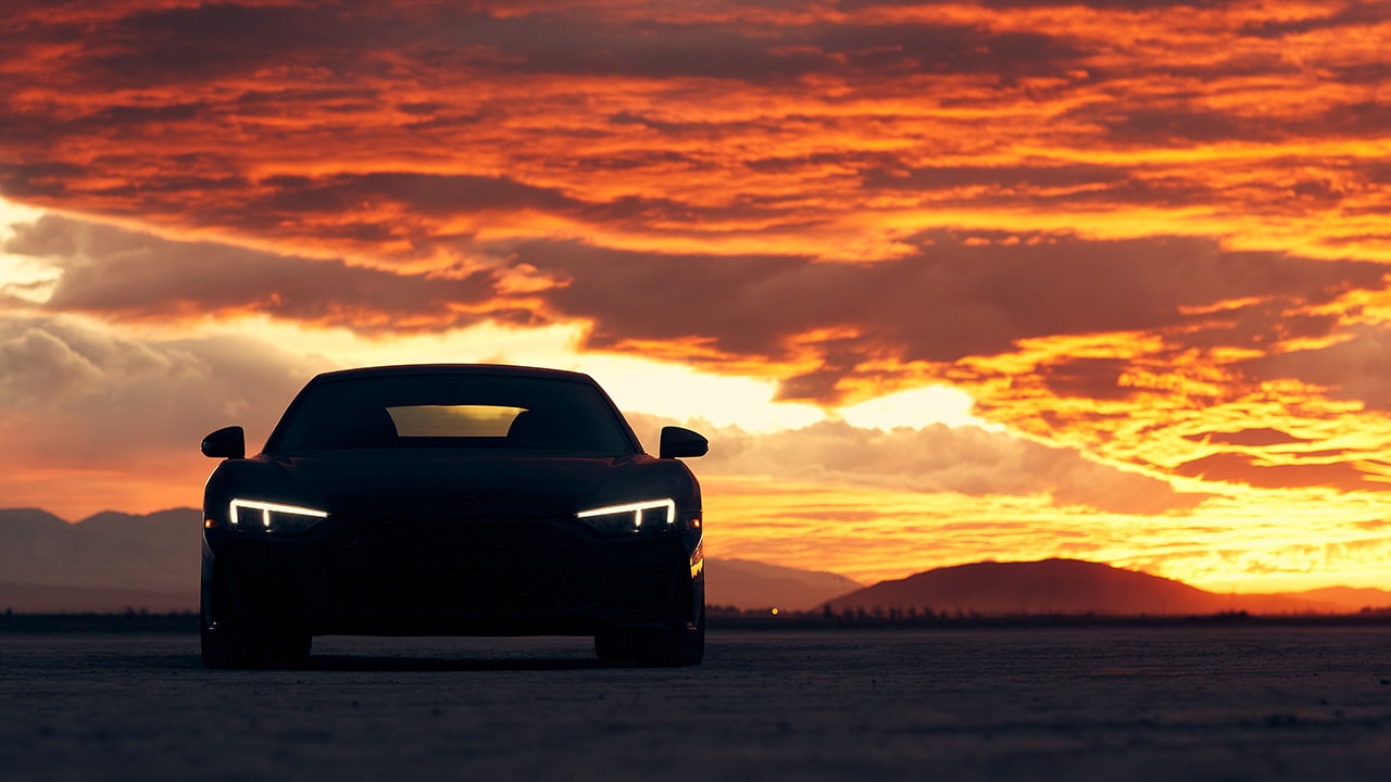 Sunset Audi R8