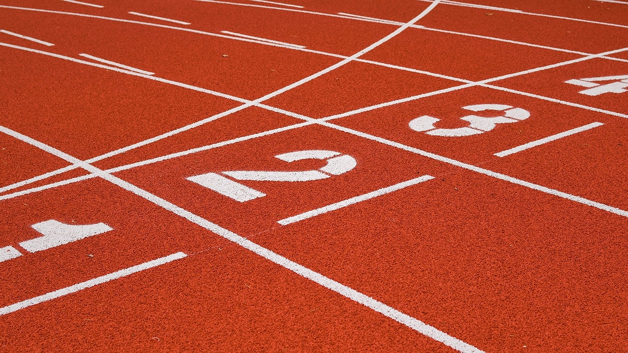 Running Track Lines