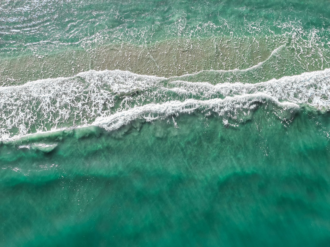 Beach Aerial View