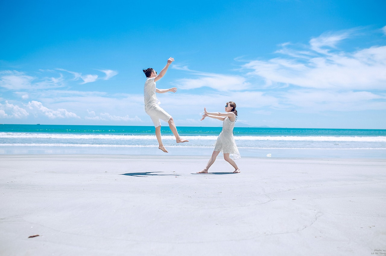 Beach Fun Couple