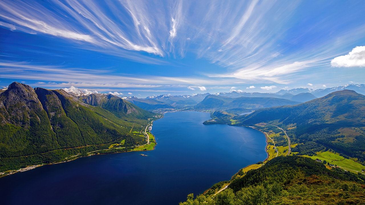 Norway Mountains Lake