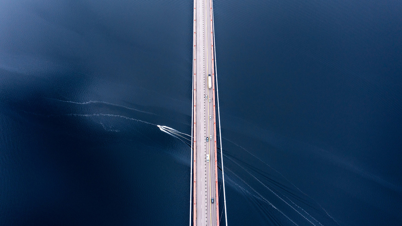 Bridge Aerial View