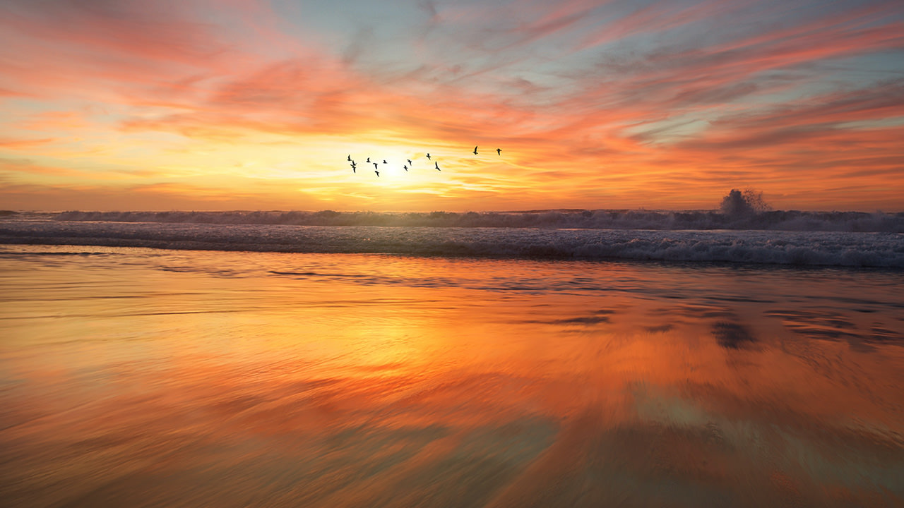 Sunrise San Diego Beach