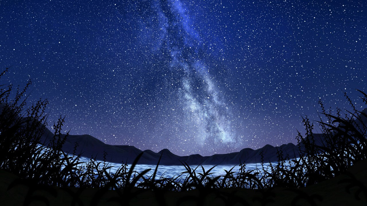 Milky Way Starry Sky