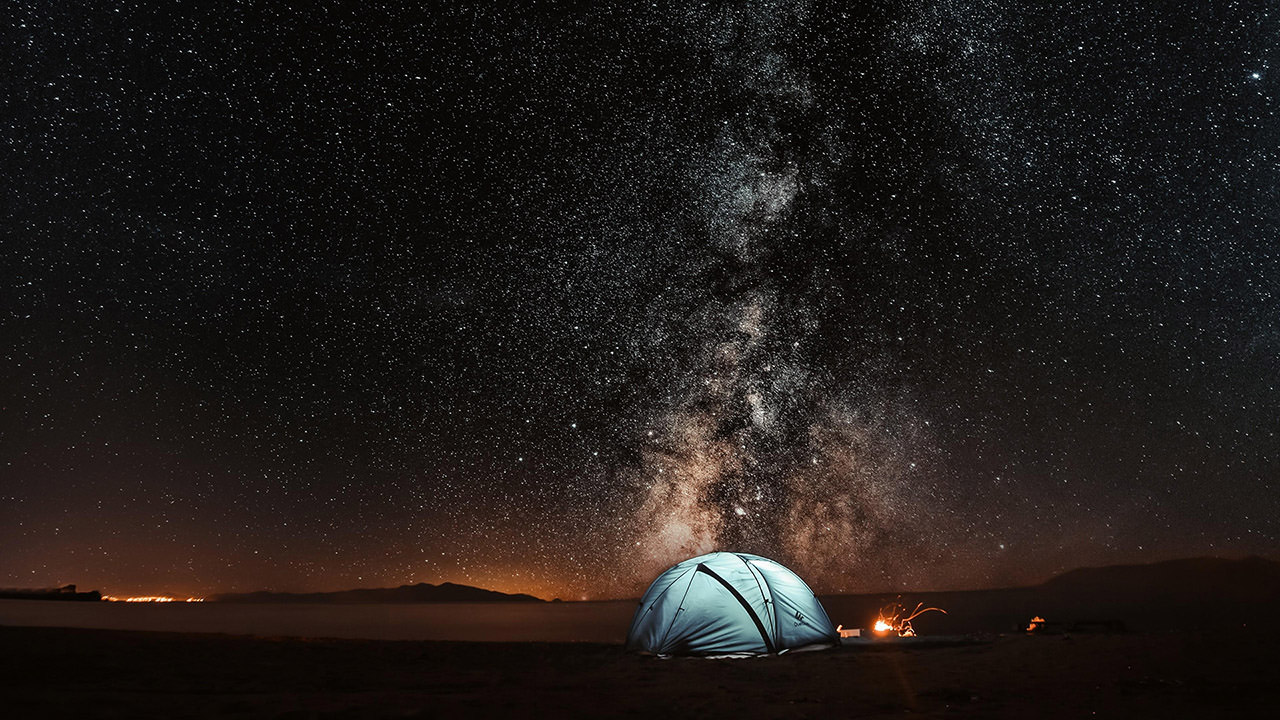 Tent Milky Way