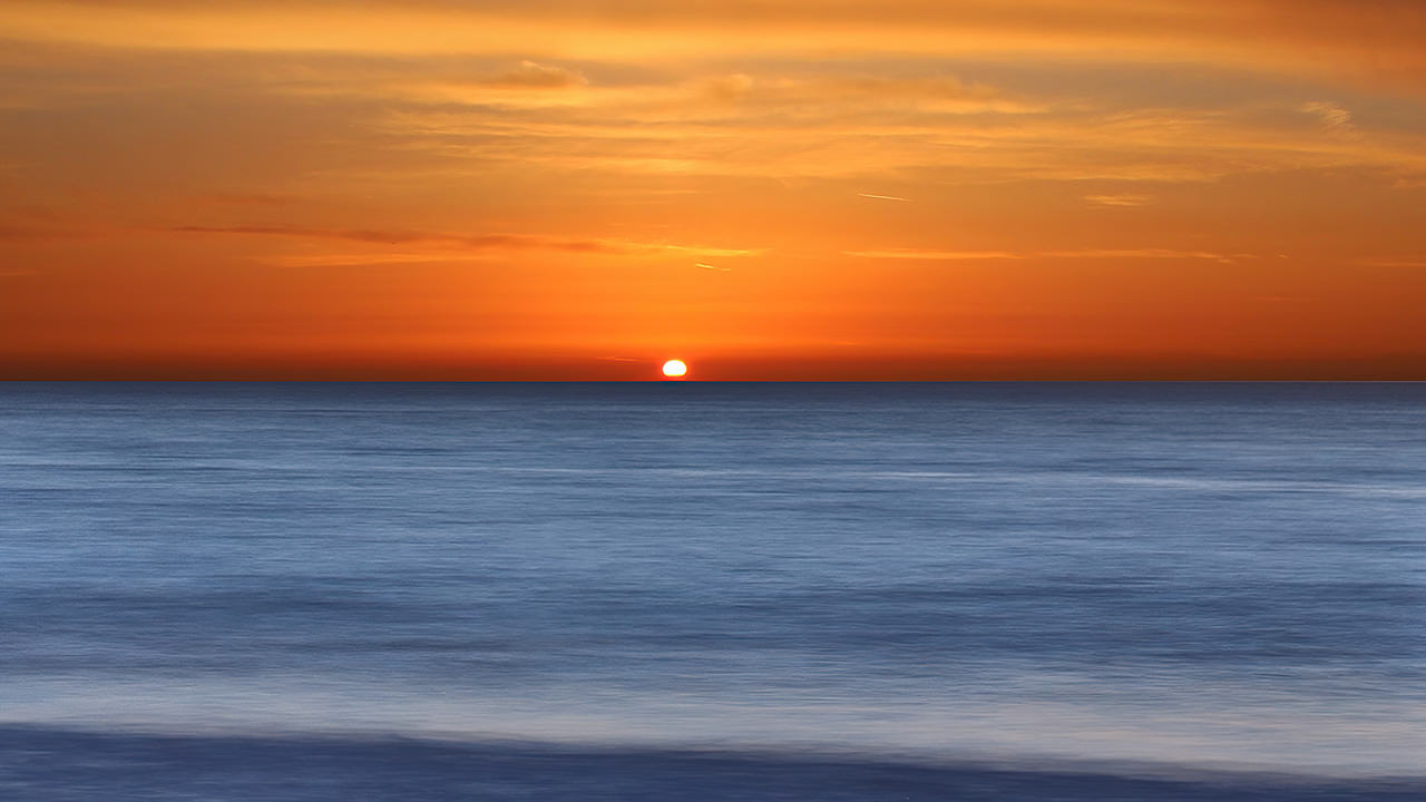 Ocean Horizon Sunrise