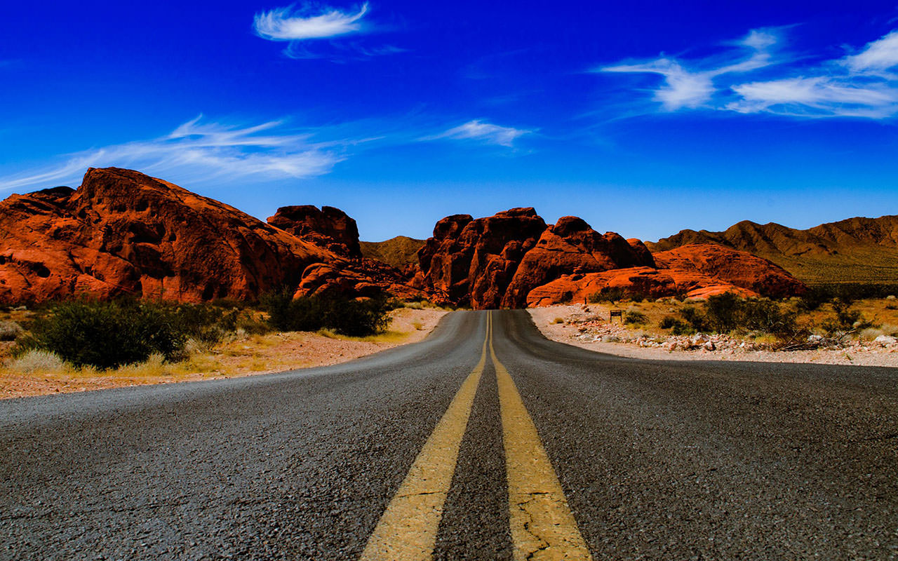 Valley Of Fire State Park Road