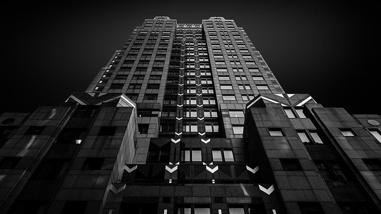 Monochrome Building