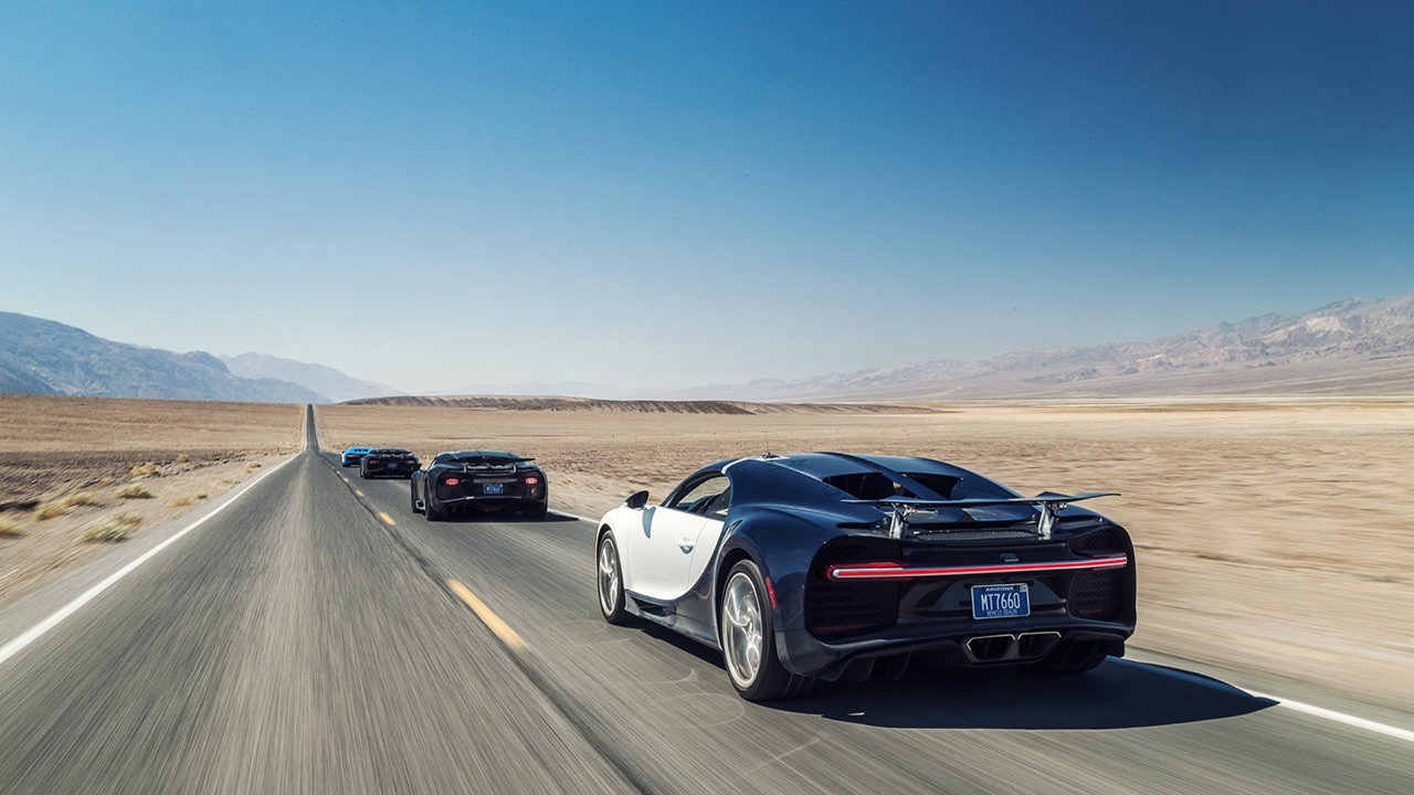 Bugatti Desert Road