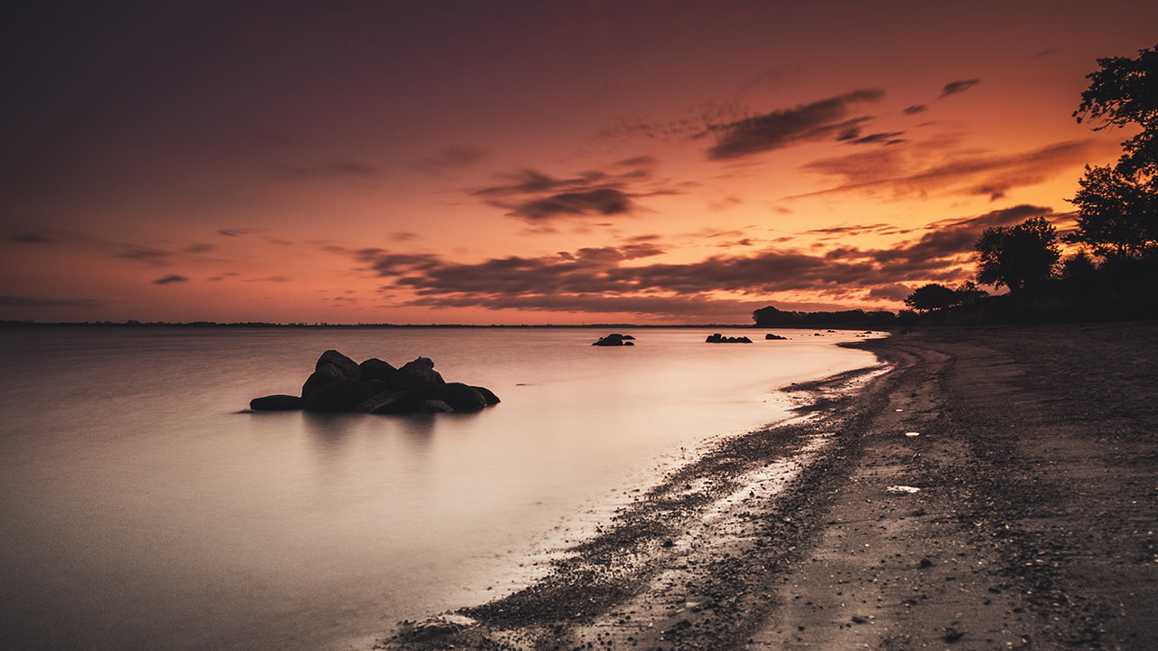 Sunset Seashore