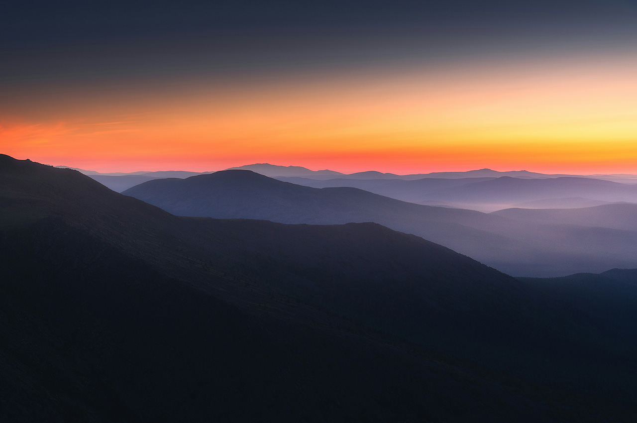 Sunset Mountains
