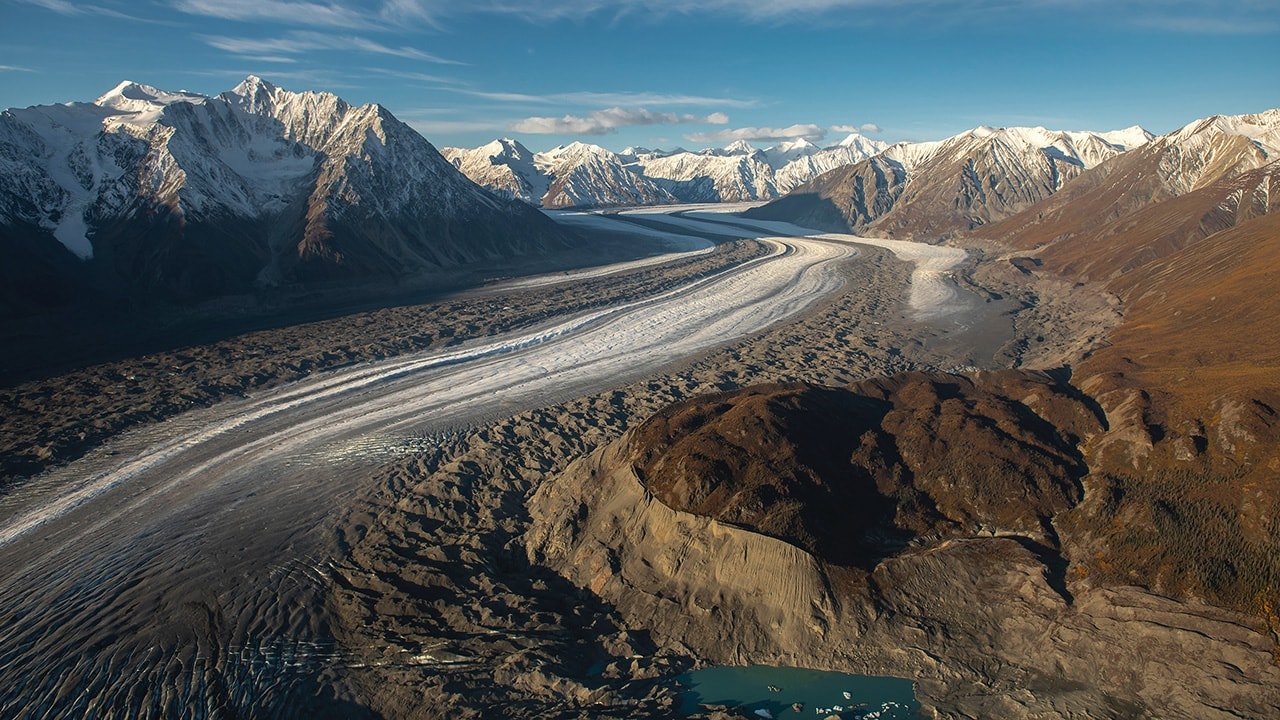 Glacier Aerial View