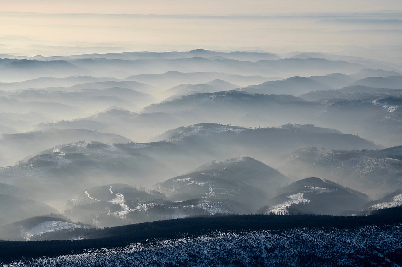 Snow-covered Mountains