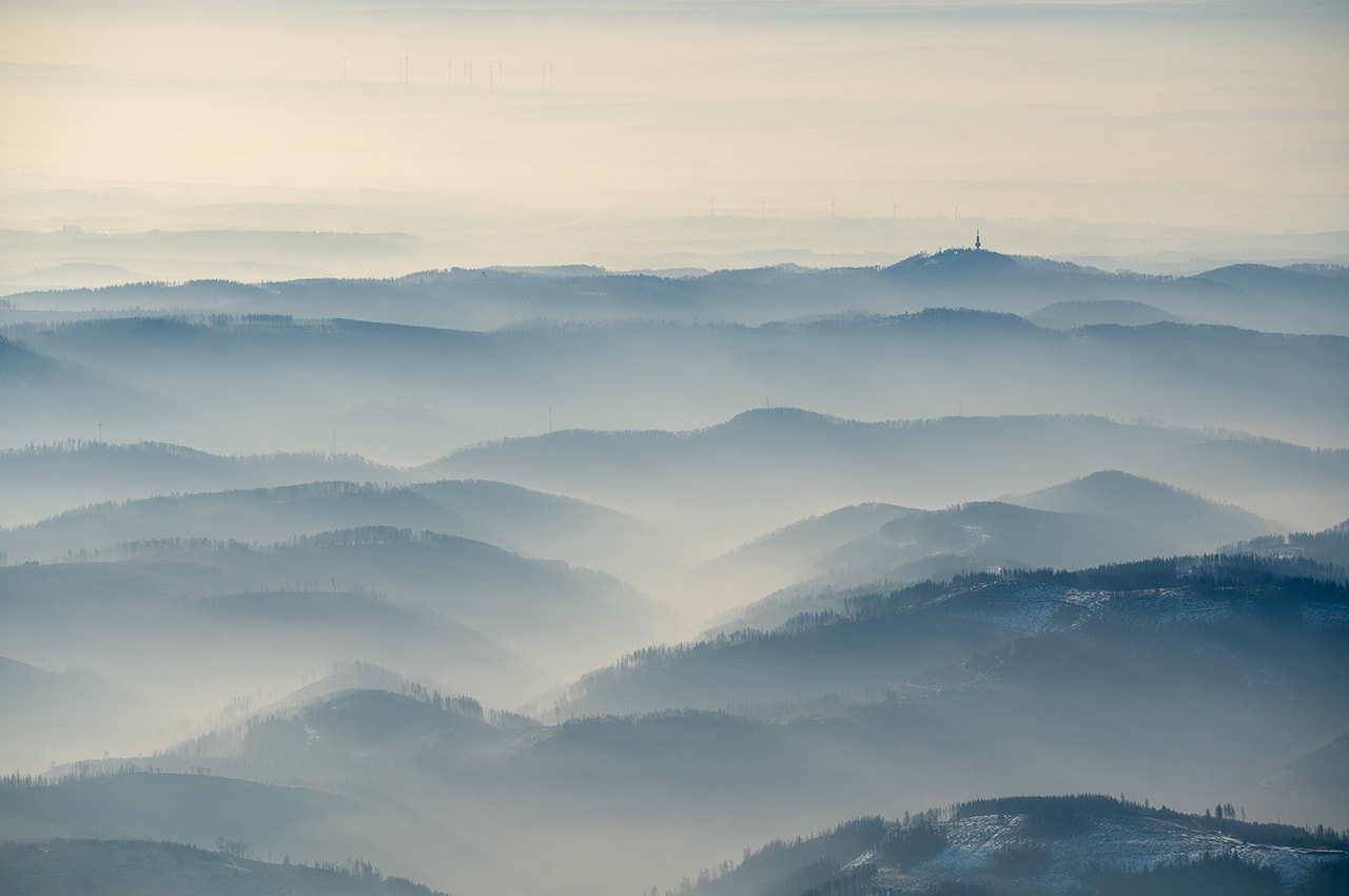 Hazy Mountains
