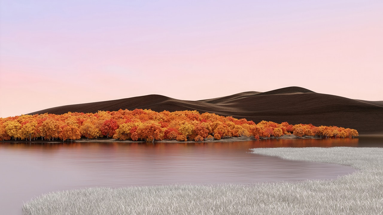 Autumn Microsoft Landscape Stock