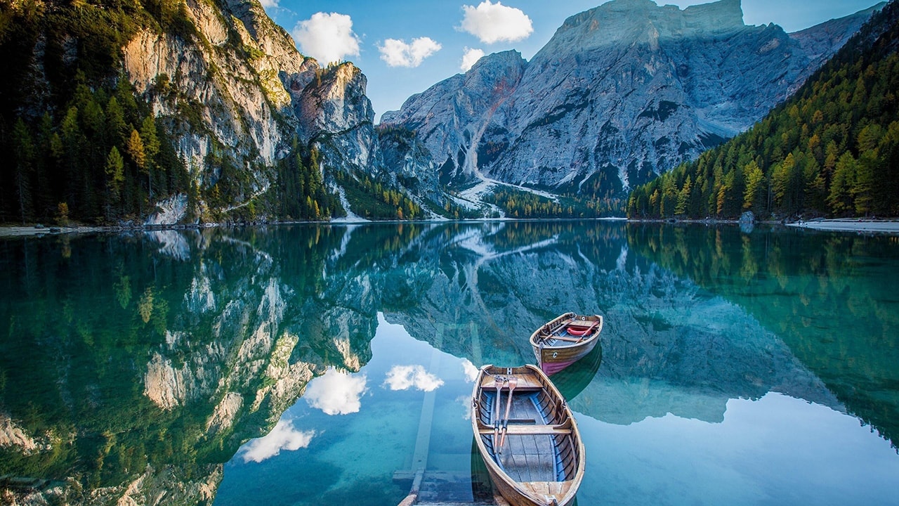 Mountain Lake Bosts Reflection