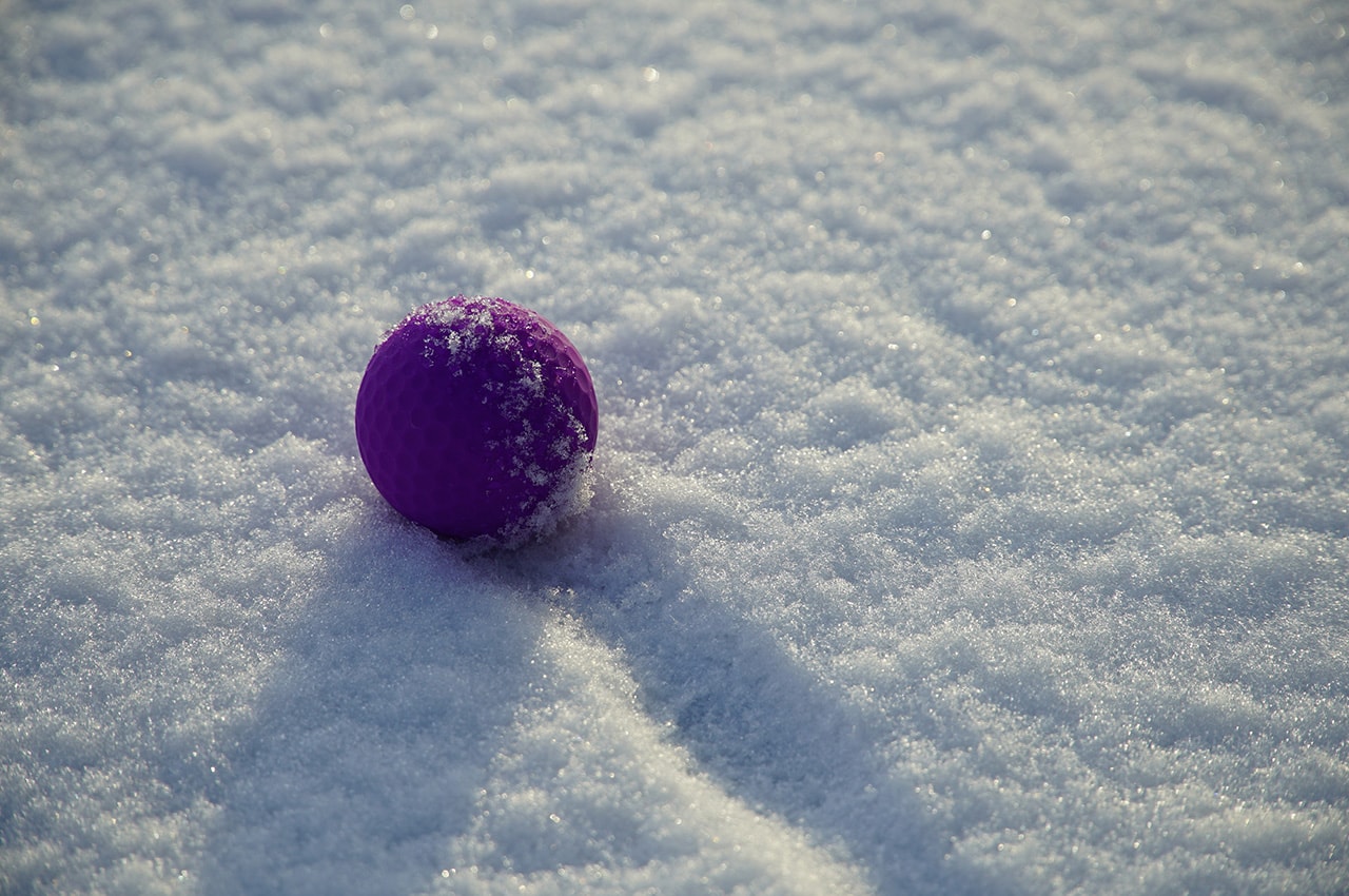 Snowfield Golf Ball